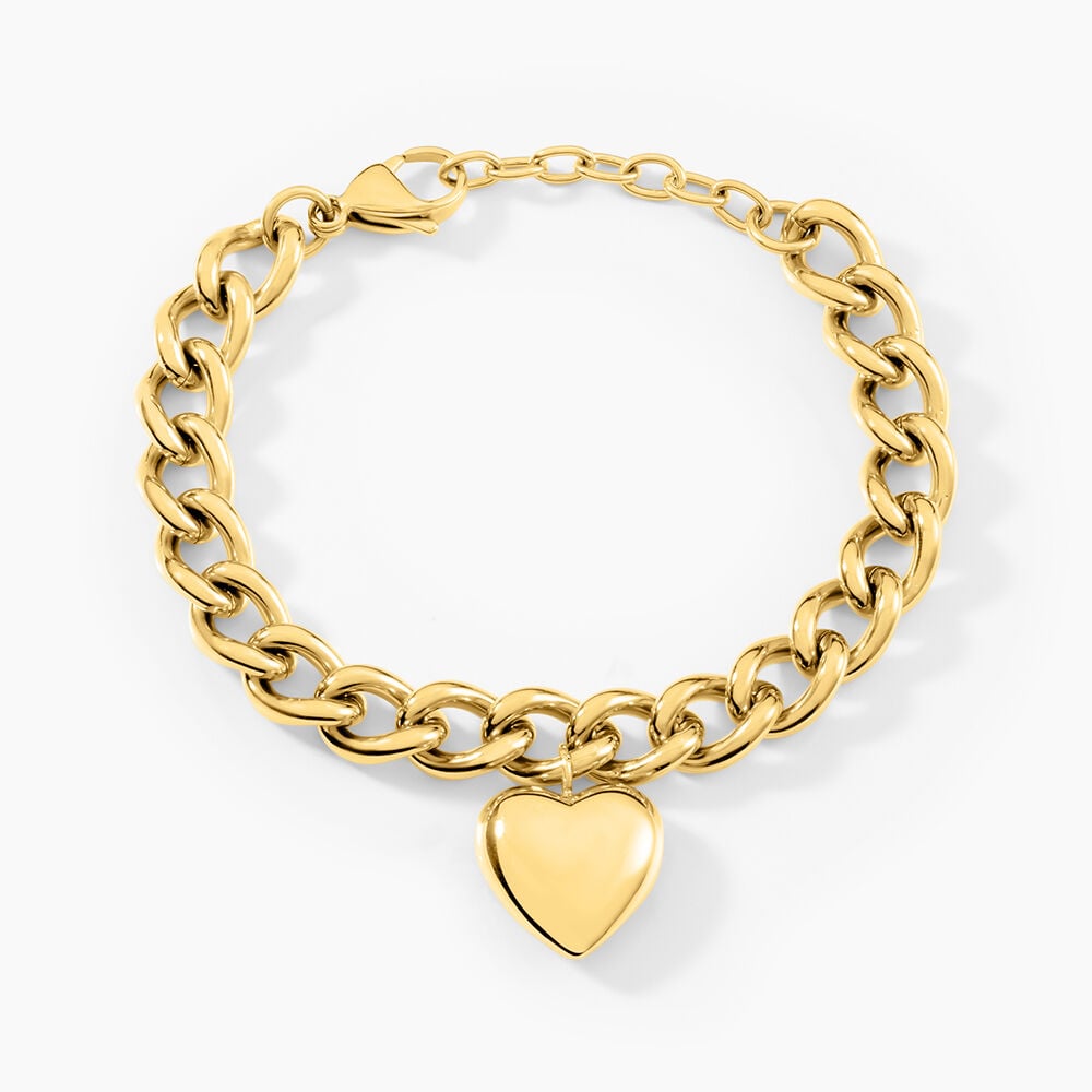 Bracelet Yoannie Acier Jaune - Nouveautés Femme | Marc Orian
