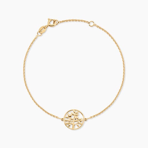 Bracelet Dahlila Argent Dor&eacute; A L'Or 750/1000 - Bracelets cha&icirc;nes Femme | Marc Orian