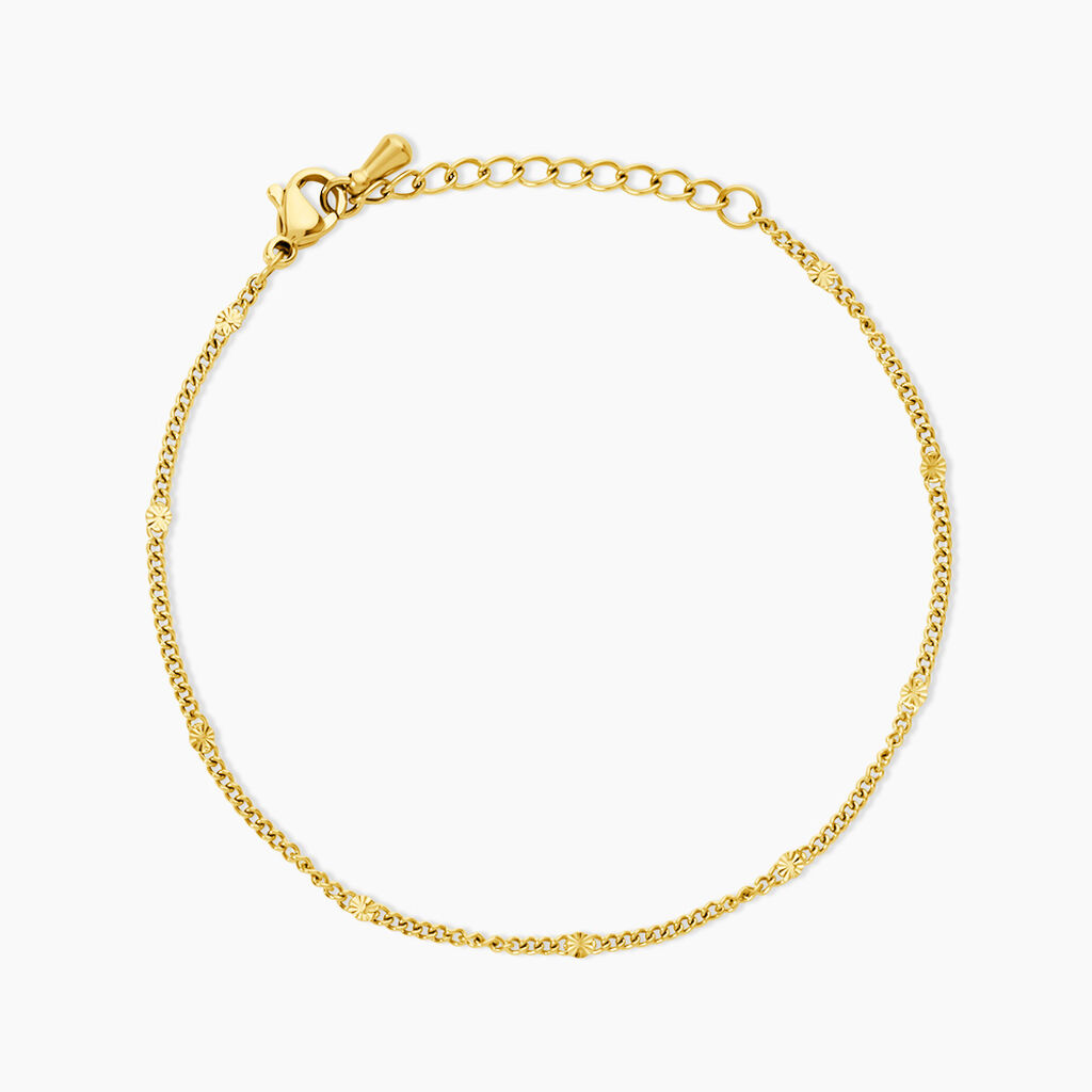 Bracelet Jeannice Acier Dor&eacute; - Bracelets cha&icirc;nes Femme | Marc Orian
