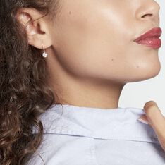 Boucles D'oreilles Pendantes Trevor Plaque Or Jaune Oxyde - Boucles d'oreilles Pendantes Femme | Marc Orian