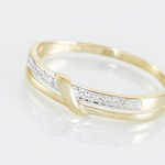 Bague Daynis Or Jaune Diamant - Parures de mariage Femme | Marc Orian