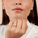Bague Bernita Argent Blanc Oxyde De Zirconium - Solitaires Femme | Marc Orian