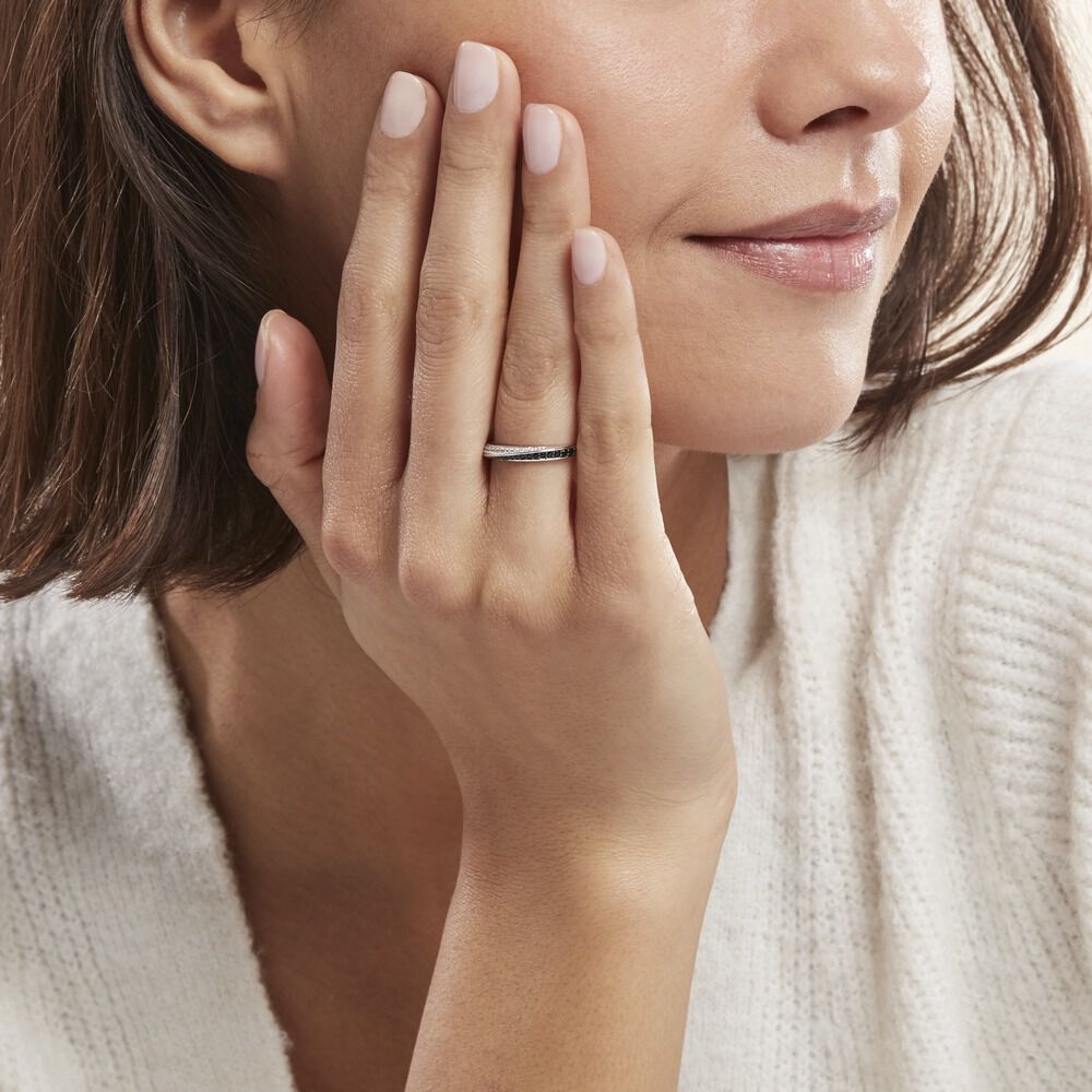 Bague Argent Blanc Agoston Oxydes De Zirconium - Bagues avec pierre Femme | Marc Orian