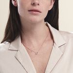 Collier Donatiane Argent Rose Oxyde De Zirconium - Colliers avec pierres Femme | Marc Orian