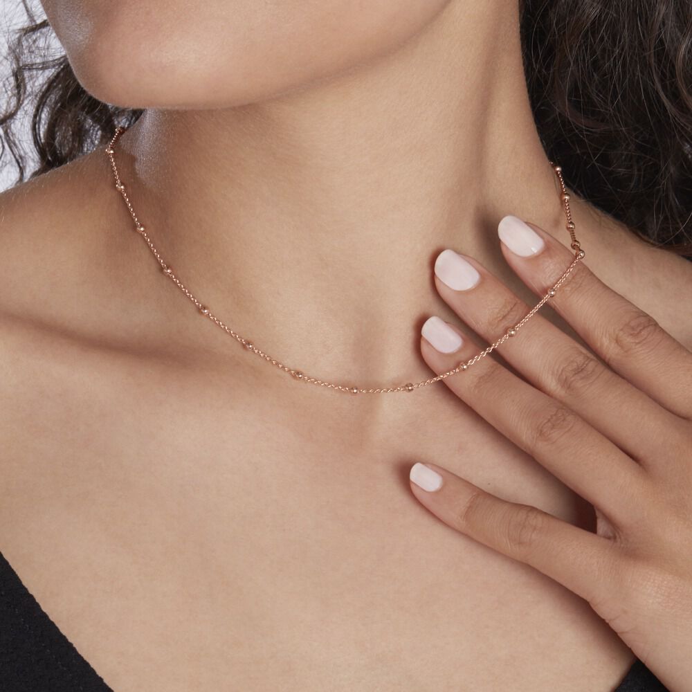 Collier Elea Argent Rose - Colliers ete Femme | Marc Orian