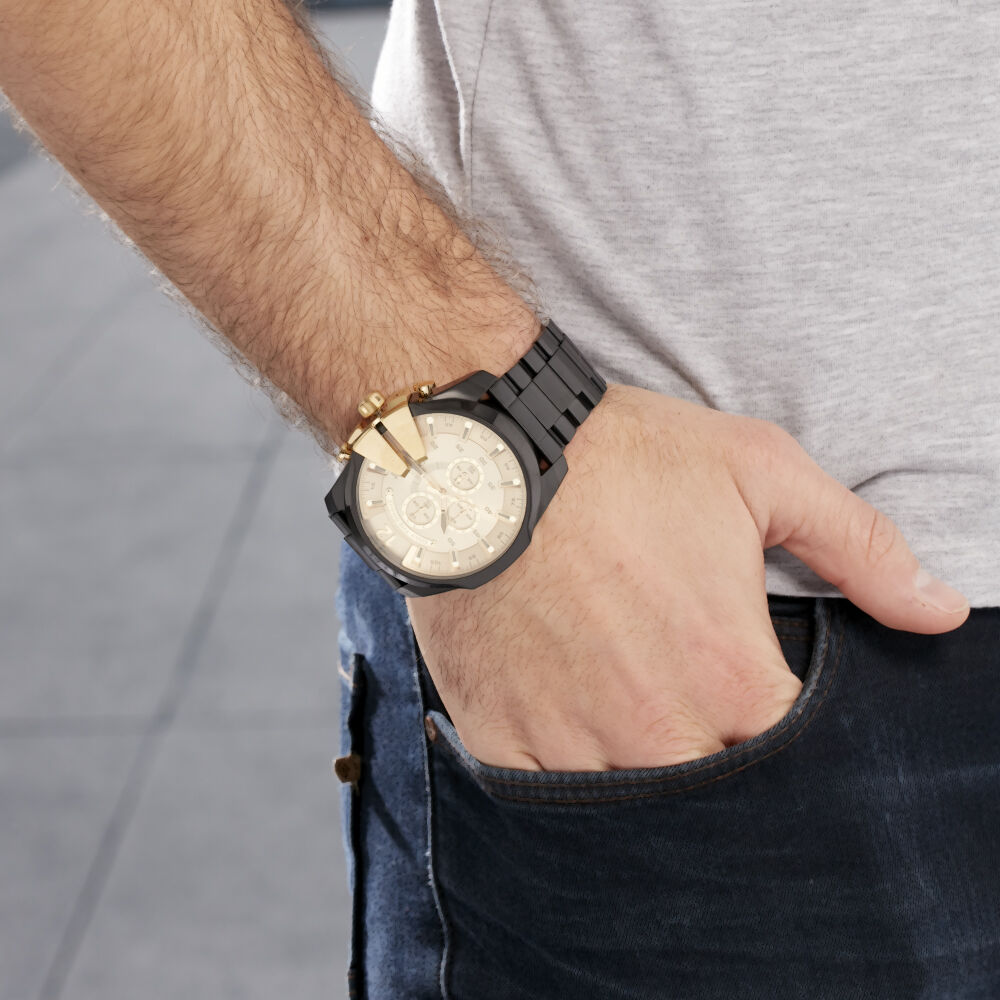 Montre Diesel Mega Chief Champagne - HIMHNQC0010 • Marc Orian | Bijouterie  en ligne