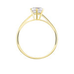 Solitaire Or Jaune Laurian Oxyde De Zirconium Blanc - Solitaires Femme | Marc Orian