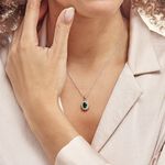 Collier Perez 2 Argent Blanc Oxyde De Zirconium - Colliers solitaires Femme | Marc Orian