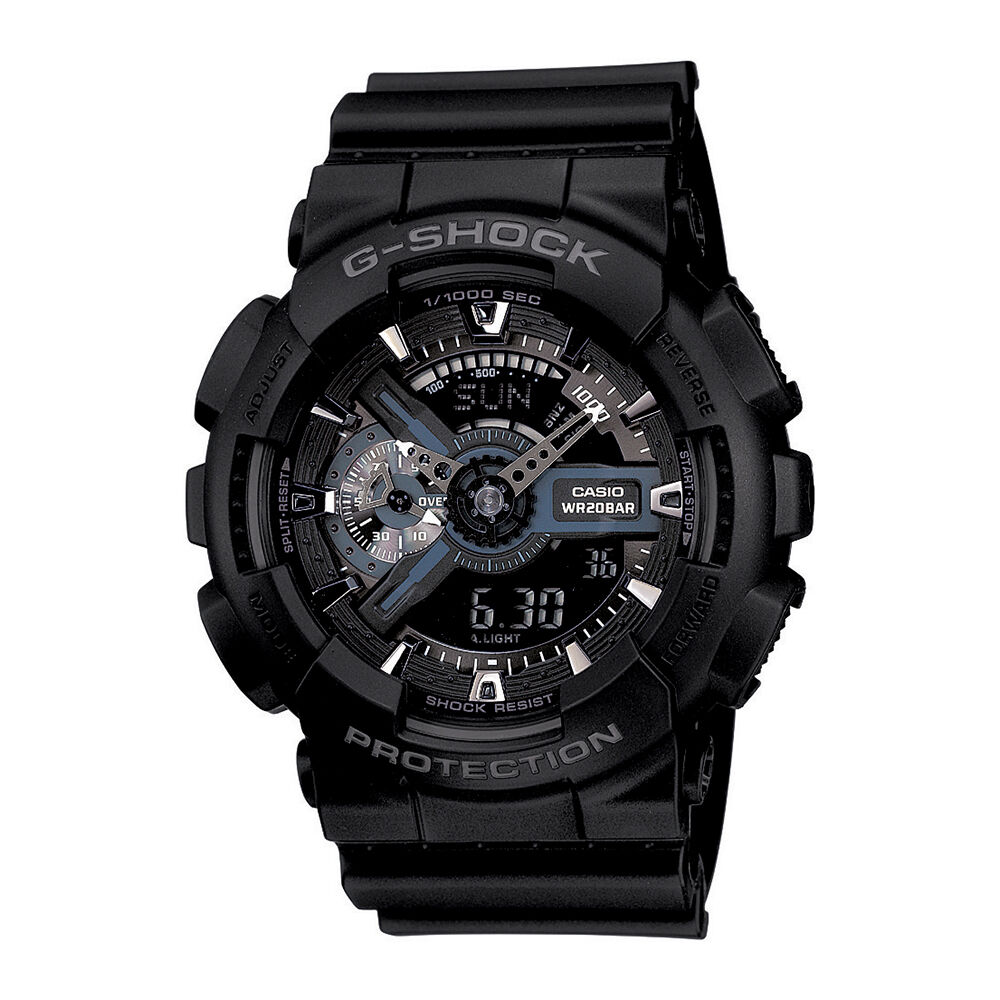 Montre Casio G-shock Black & White Noir - Montres &eacute;tanches Homme | Marc Orian