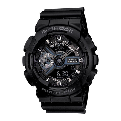 Montre Casio G-shock Black & White Noir - Montres &eacute;tanches Homme | Marc Orian