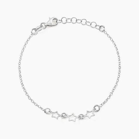 Bracelet Olwen Argent Blanc - Nouveautés Femme | Marc Orian