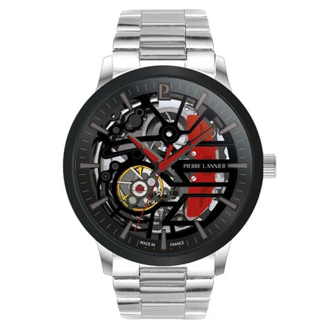 Montre Pierre Lannier Paddock Noir - Montres automatiques Homme | Marc Orian