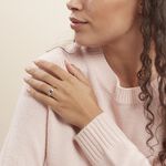 Alliance Romaine Ruban Plat Or Bicolore - Alliances duo Unisex | Marc Orian