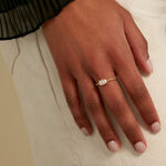 Bague Valentyne Plaque Or Jaune Oxyde De Zirconium - Bijoux fantaisie Femme | Marc Orian