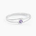 Bague Veroucha Or Blanc Amethyste - Bagues pierres fines Femme | Marc Orian
