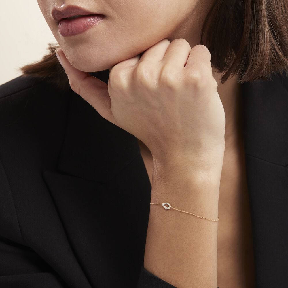 Bracelet Or Jaune Merinie - Bracelets chaînes Femme | Marc Orian