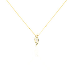 Collier Trilogie Or Jaune Diamant - Parure de mariage Femme | Marc Orian