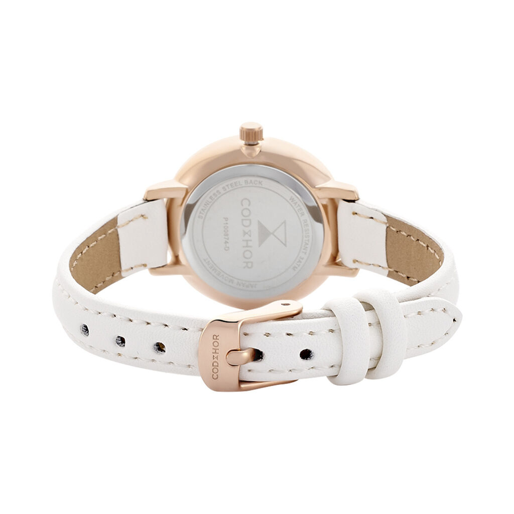 Montre Codhor Nerine Blanc - Montres classiques Femme | Marc Orian