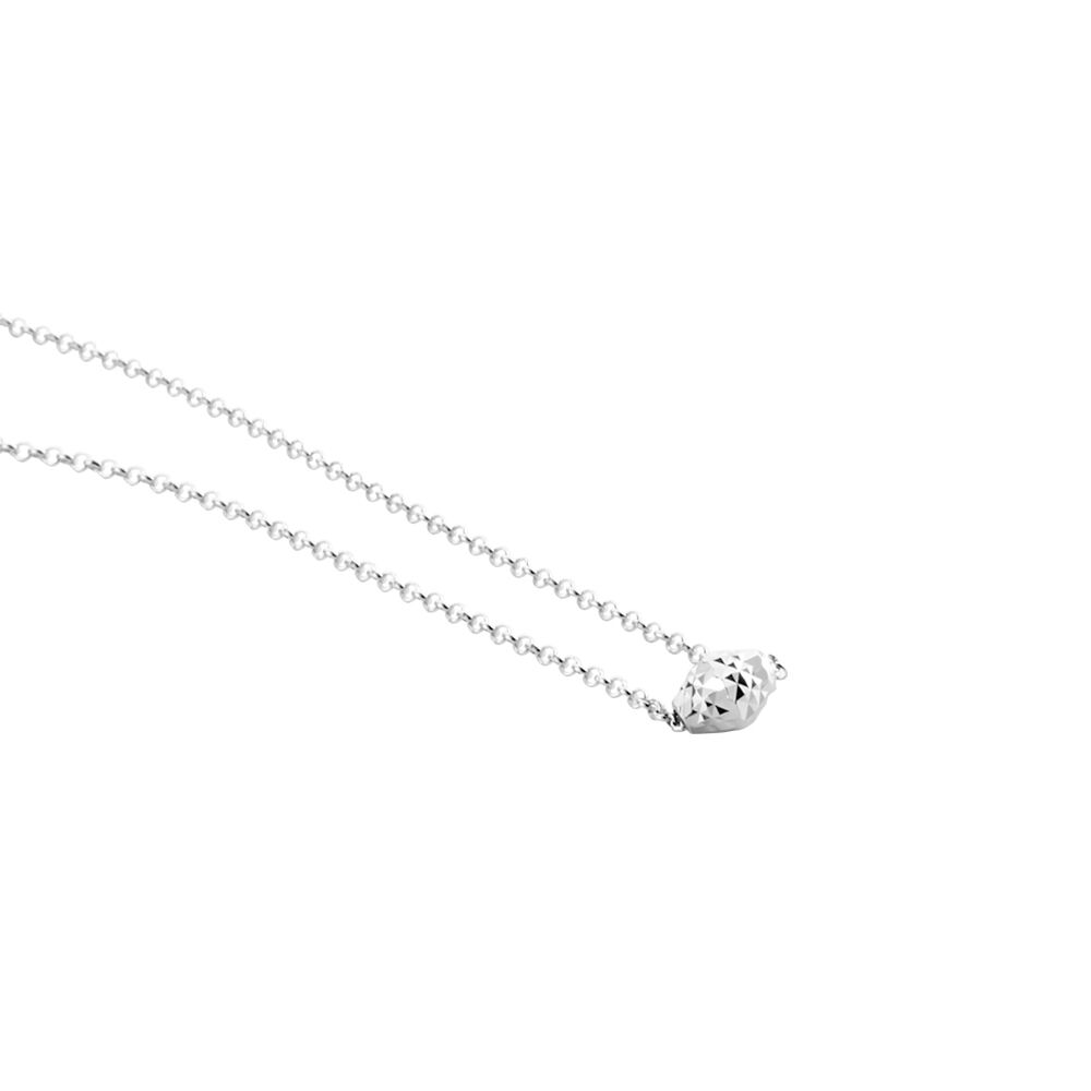 Collier Argent Blanc Jacquotte - Colliers fantaisie Femme | Marc Orian