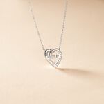 Collier Elansa Argent Blanc Oxyde De Zirconium - Colliers avec pierres Femme | Marc Orian