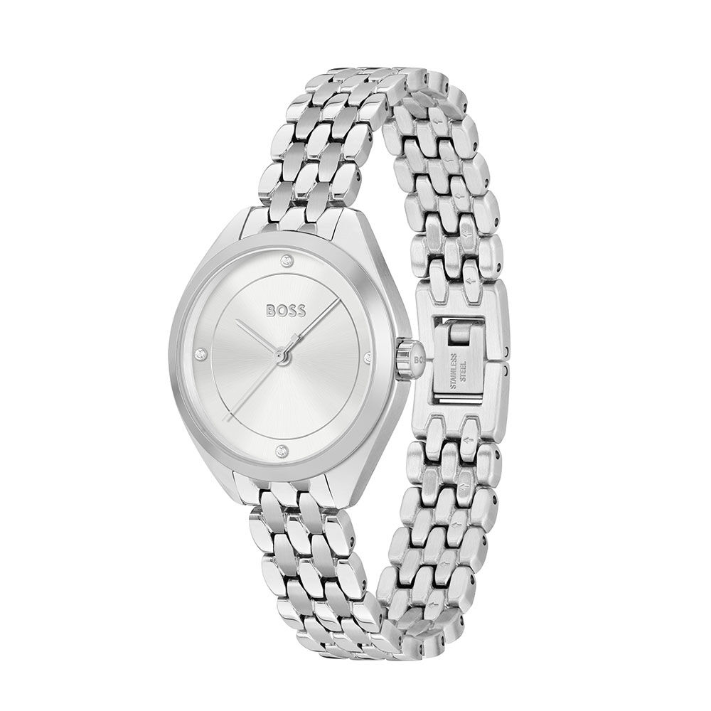 Montre Boss Mae Blanc - Montres classiques Femme | Marc Orian