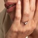 Bague Terese Or Rose Oxyde De Zirconium - Solitaires Femme | Marc Orian