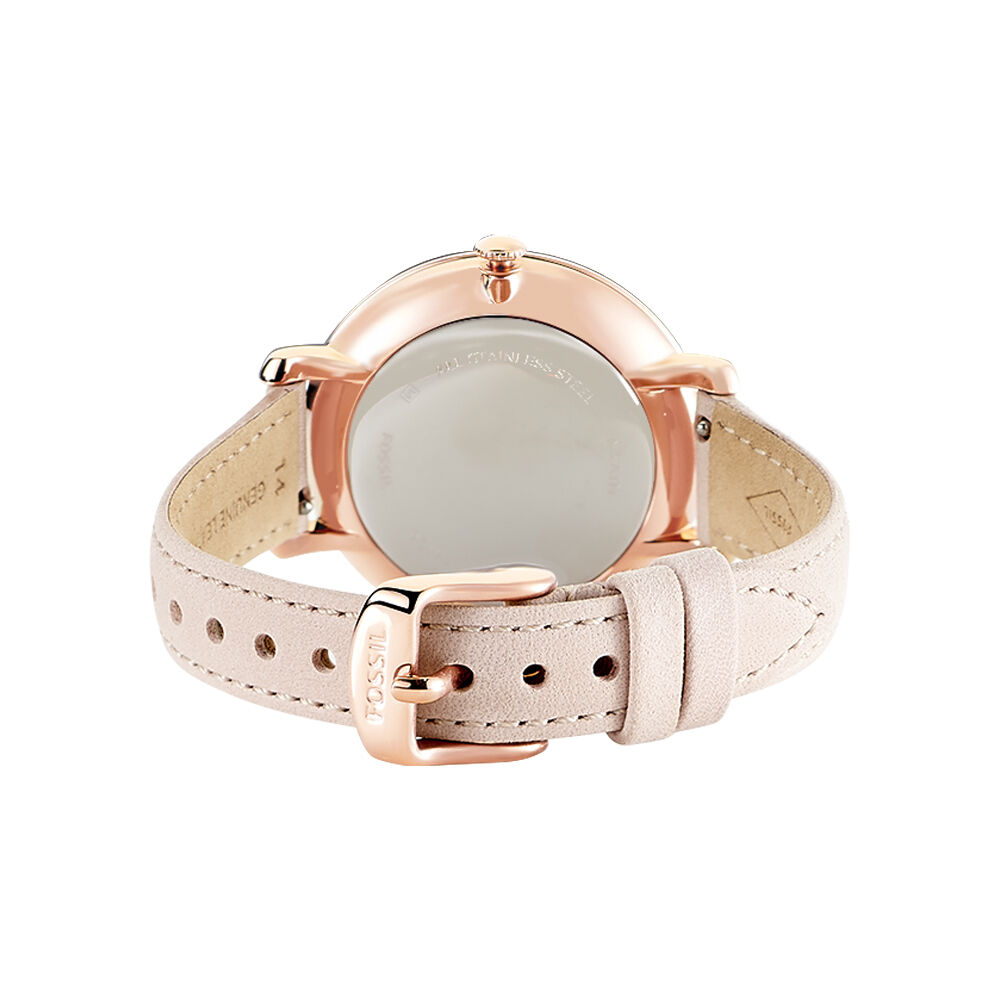 Montre Fossil Jacqueline Blanc - Montres classiques Femme | Marc Orian