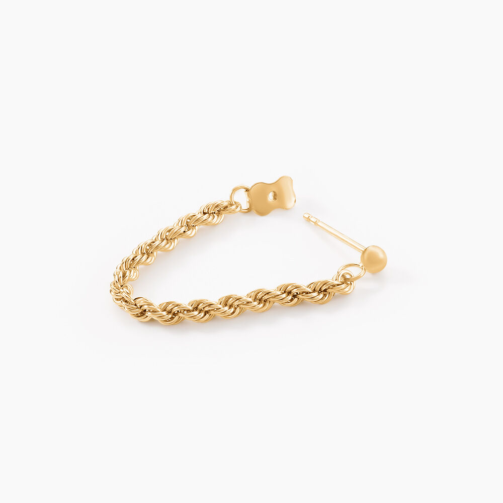 Boucles D'oreilles Pendantes Jerry Or Jaune - Pendantes Femme | Marc Orian