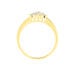 Bague Or Jaune Chou Diamants - Bagues fiançailles Femme | Marc Orian