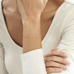 Bracelet Peyronne Or Bicolore - Bracelets cha&icirc;nes Femme | Marc Orian