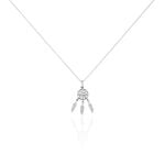 Collier Ioannina Argent Blanc Oxyde De Zirconium - Colliers avec pierres Femme | Marc Orian