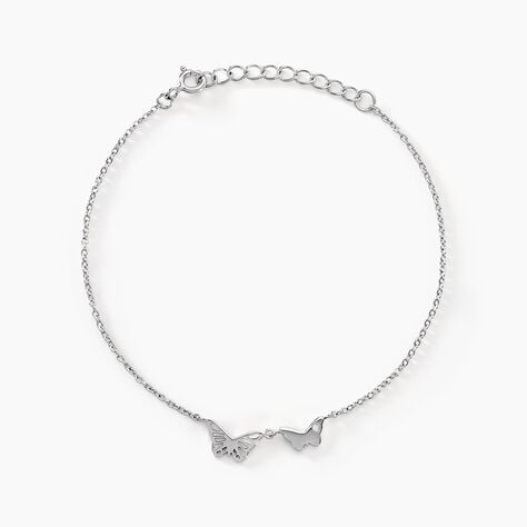 Bracelet Thecla Argent Blanc Oxyde De Zirconium - Bracelets chaînes Femme | Marc Orian