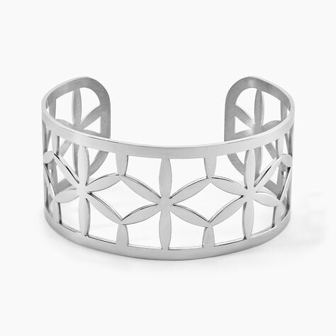 Bracelet Jonc Milda Acier Blanc - Bracelets joncs Femme | Marc Orian