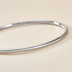 Bracelet Jonc Tabata Argent Blanc - Bracelets joncs Femme | Marc Orian