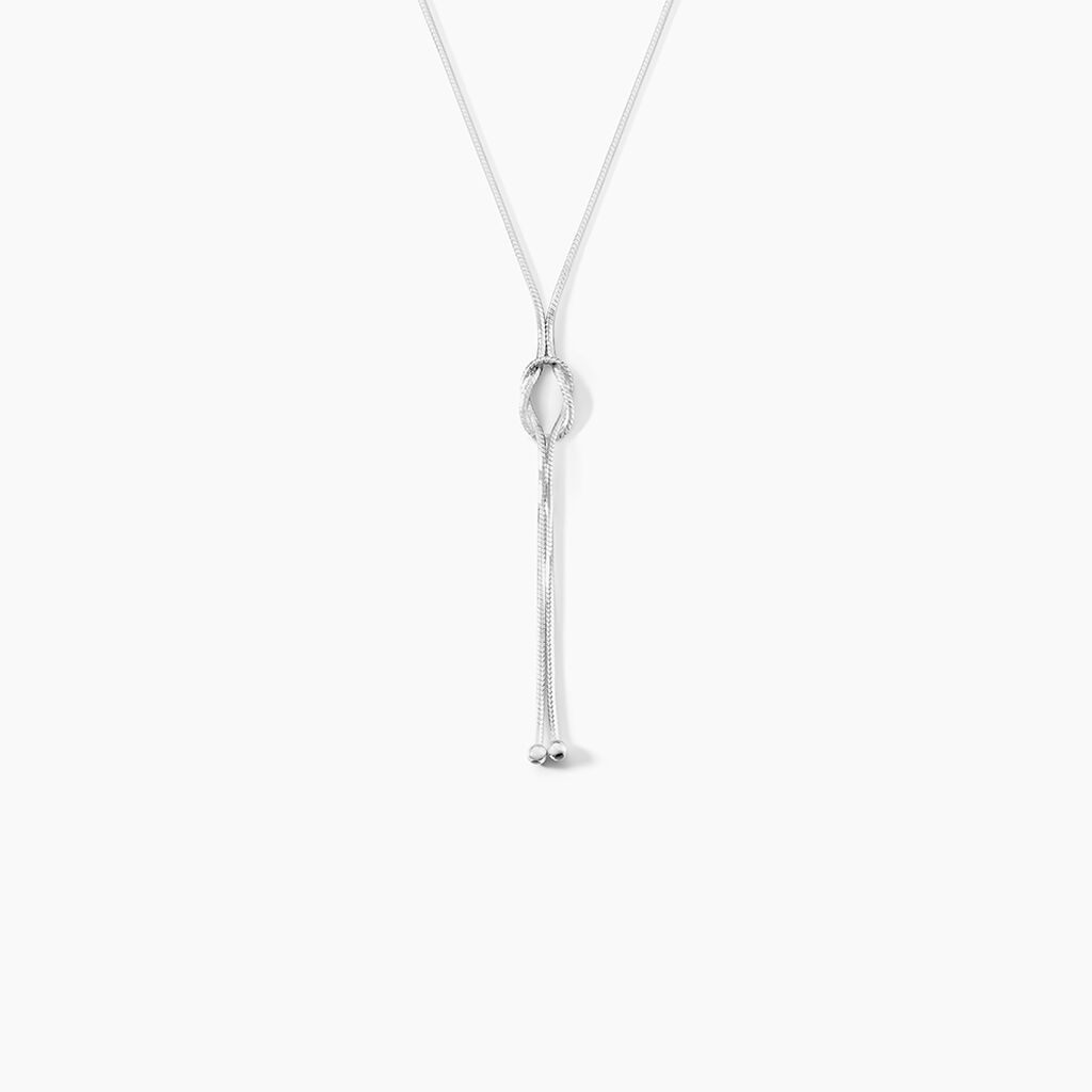 Collier Mariana Argent Blanc - Colliers fantaisie Femme | Marc Orian
