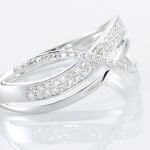 Bague Emilie Or Blanc Diamant - Bagues pierres pr&eacute;cieuses Femme | Marc Orian