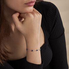 Bracelet Argent Kutrun Lapis Lazuli - Bracelets chaînes Femme | Marc Orian