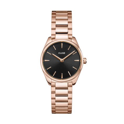 Montre Cluse F&eacute;roce Mini Noir - Montres &eacute;tanches Femme | Marc Orian