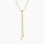 Collier Isa Acier Jaune Oxyde De Zirconium - Colliers avec pierres Femme | Marc Orian