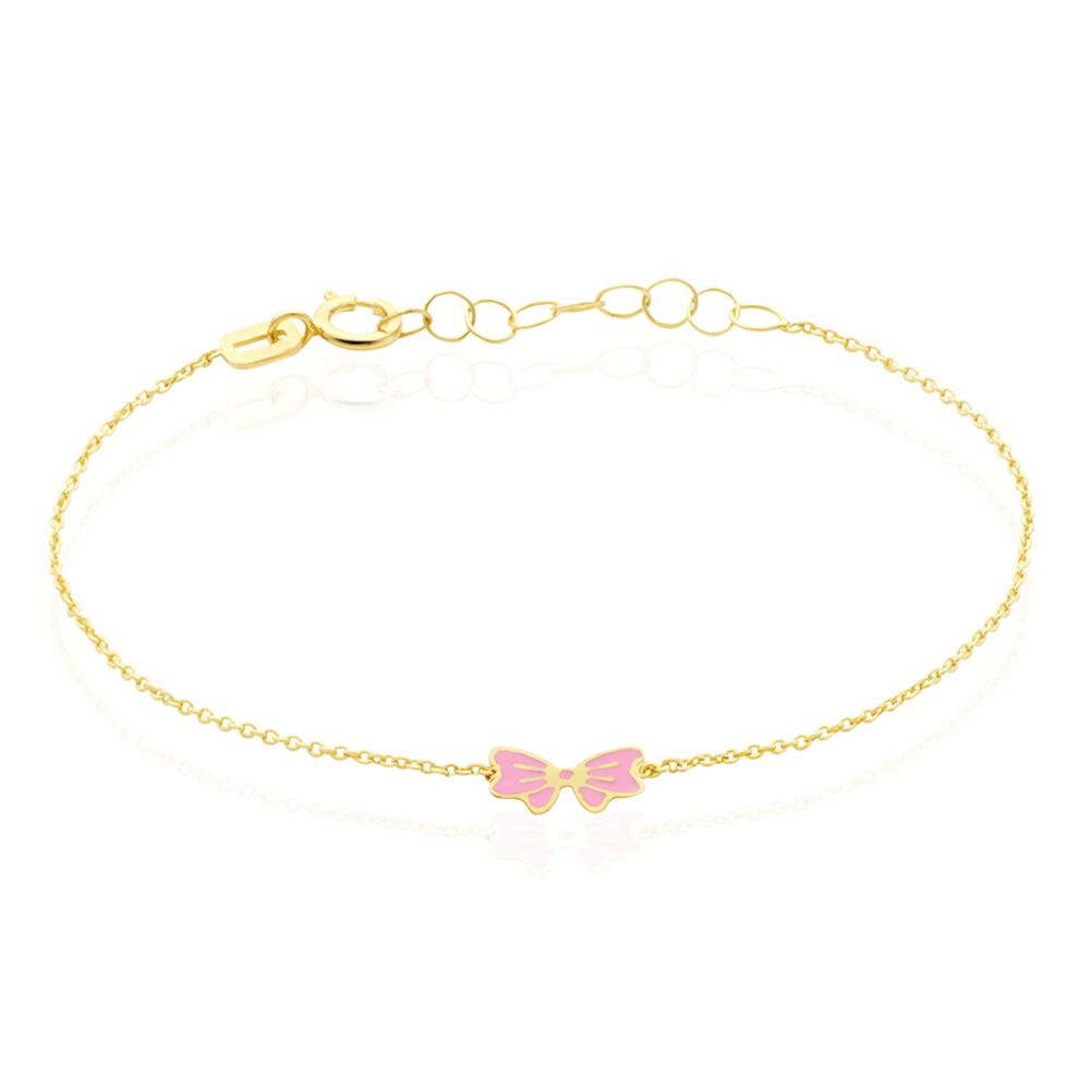 Bracelet Amelie Noeud Or Jaune - Bracelets chaînes Enfant | Marc Orian
