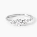 Bague Acil Argent Blanc Oxyde De Zirconium - Bijoux fantaisie Femme | Marc Orian