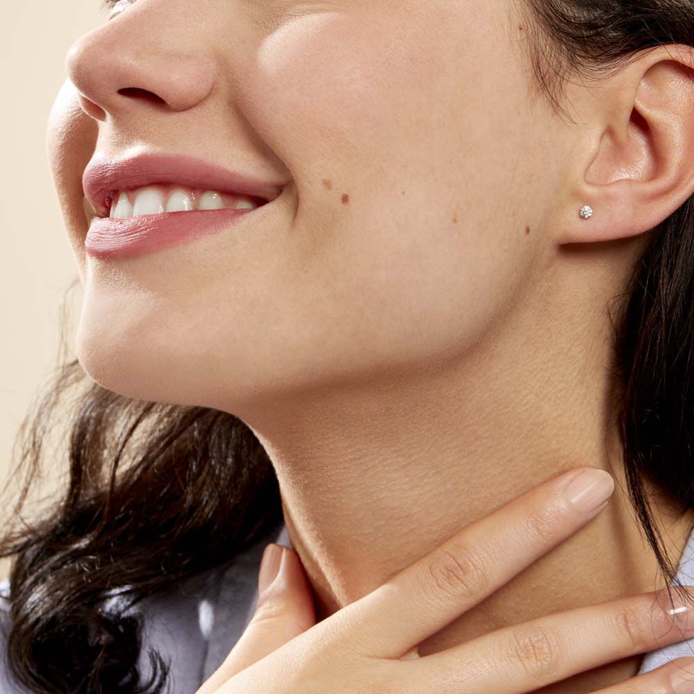 Boucles D'oreilles Puces Eddie Or Jaune Oxyde De Zirconium - Puces Femme | Marc Orian
