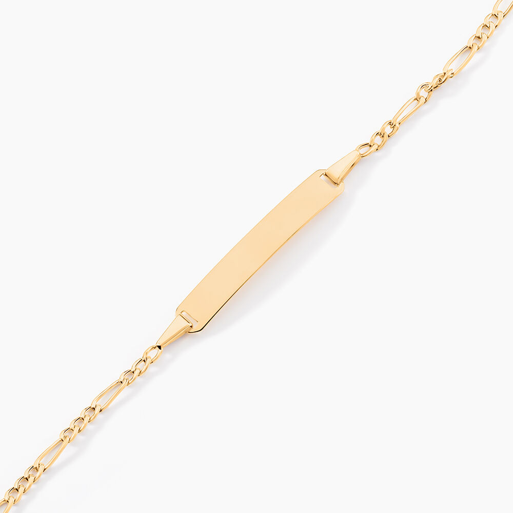 Bracelet Identite Bebe Or Jaune Bartolomee - Gourmettes Enfant | Marc Orian