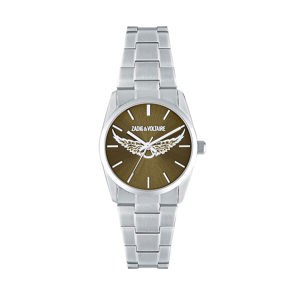 Montre Zadig 33 Kaki - Montres étanches Femme | Marc Orian