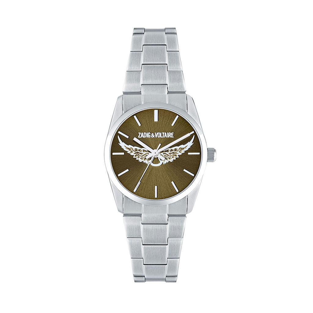 Montre Zadig 33 Kaki - Montres étanches Femme | Marc Orian