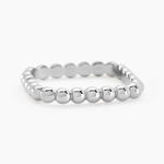 Bague Ocean Argent Blanc - Bijoux fantaisie Femme | Marc Orian