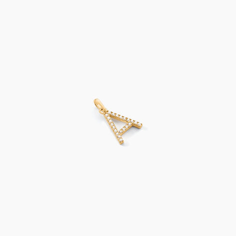 Pendentif Klementine Or Jaune Oxyde De Zirconium - Pendentifs Famille | Marc Orian
