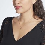 Collier Plaqu&eacute; Or Jaune Lettra - Colliers fantaisie Femme | Marc Orian