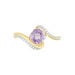 Bague Maria-serena Or Jaune Amethyste Et Oxyde De Zirconium - Bagues pierres fines Femme | Marc Orian