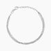 Bracelet Santoline Argent Blanc - Bracelets fantaisie Femme | Marc Orian